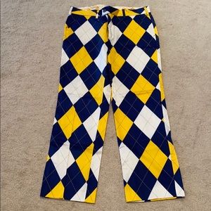 Loud Mouth Argyle Golf Pant